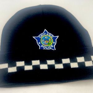 Chicago Police department regulation Beanie Black Cuff